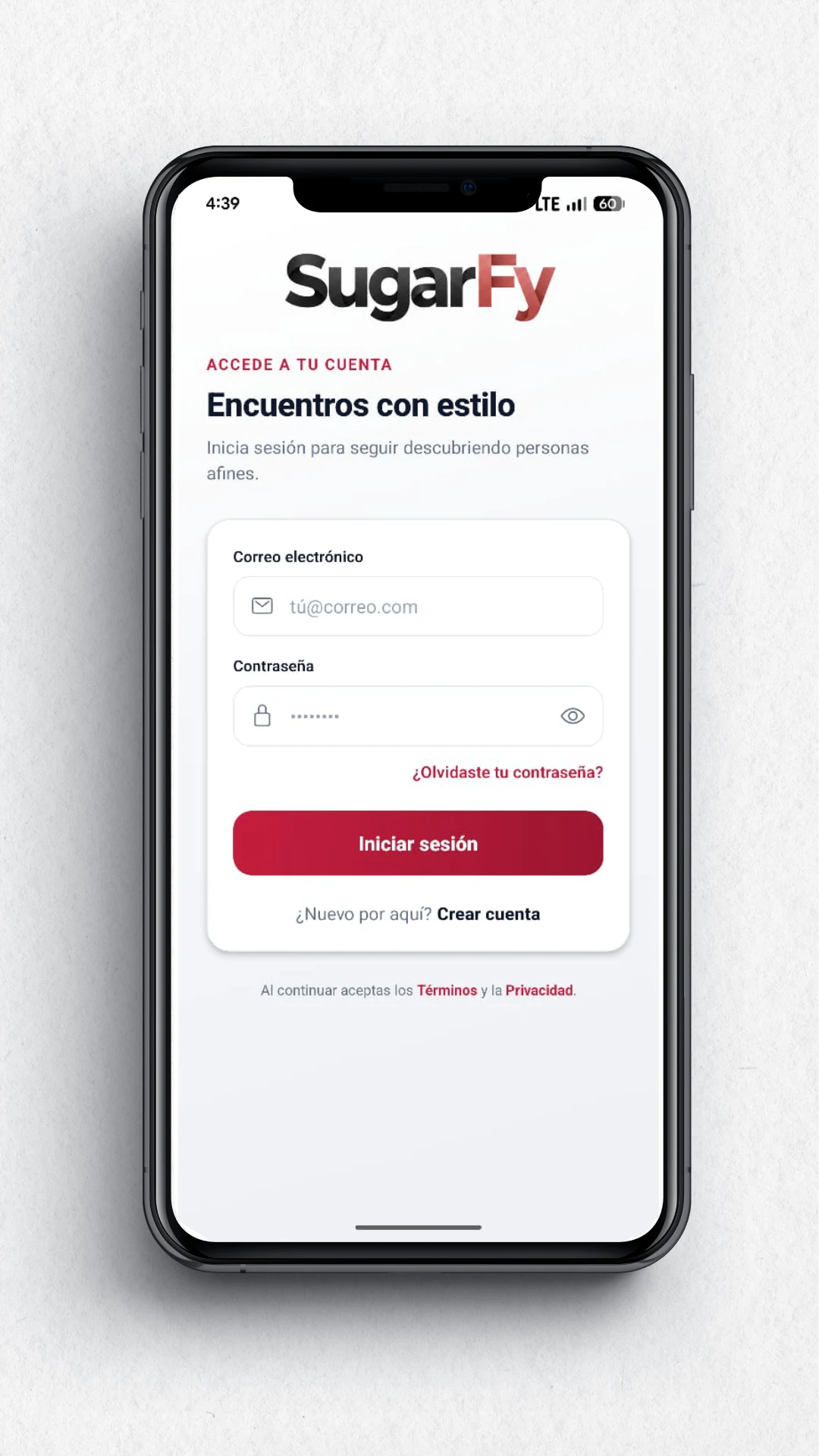 SugarFy Chat y Citas en México screenshot